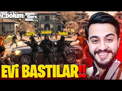 TÜRK AİLE EVİMİZİ BASTI! OLAYLI VİDEO! Gta V Online #7