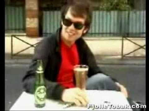 carlsberg... bland aldrig med slik