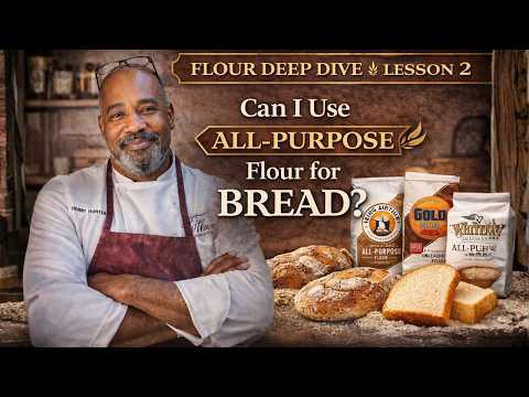 All-Purpose vs Bread Flour: Which One Should You Use? | Flour Deep Dive Lesson 2