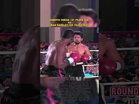 The War of 1989: Roberto Duran vs. Iran Barkley | Middleweight Classic🔥🥊 #boxing #shorts #new