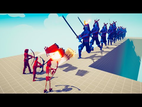3x ARCHER GOD vs 100x UNIT | TABS - Totally Accurate Battle Simulator