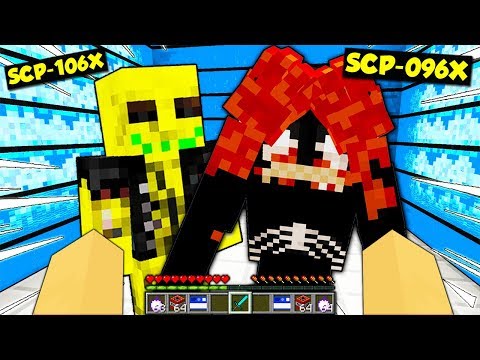 PASSARE UNA NOTTE CON SCP 096X e SCP 106X! - Minecraft ITA