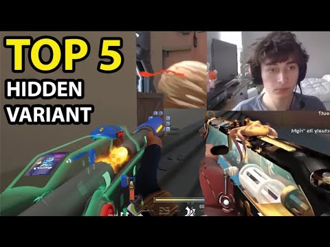 Top 5 HIDDEN Skin Variants RIOT NEVER Added...| Cryo, Asuna, ScreaM, Red, Grumpy, Eggwick