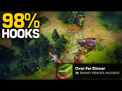 Every Hook Hits Every Enemy Dies — No Escape From Pudge 5 | Pudge Official