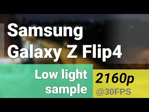 Тестирование камеры Samsung Galaxy Z Flip4