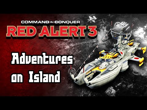 [Red Alert 3] - Unusual Online 3v3 Match on my Map with Creeps