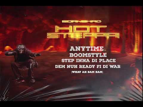 BORNBHAD - HOT STEPPA (LYRICS VIDEO) #dancehall #lyrics #boomstyle
