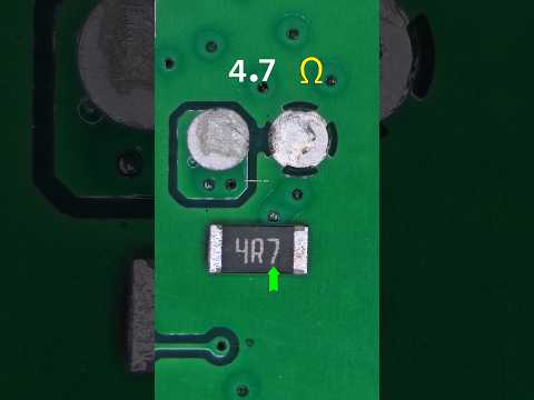 Easy Trick to check value of SMD resistor...📲🛠️✅