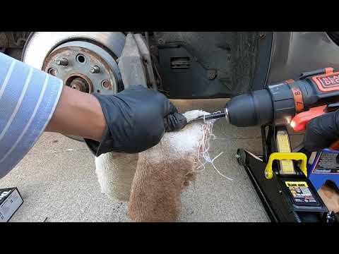 Lexus LS460 Rear Break Pads Replacement, FnF550