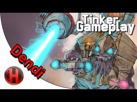 Na'Vi.Dendi Tinker Gameplay Dota 2