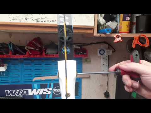 Setting up a recurve bow part 1:-  Limb Alignment
