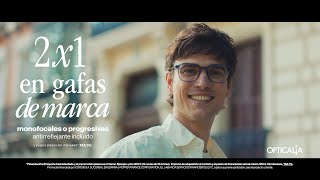 Opticalia 2x1 en gafas de marca (spot 40") anuncio