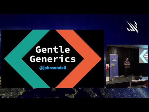 Gentle Generics – John Sundell at Hacking with Swift Live 2019