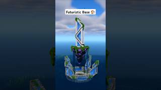 Minecraft Futuristic Water Base 🏠 #minecraft