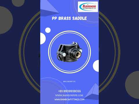 Black pp service saddle, size: 32-315mm, thickness: 10-20 mm