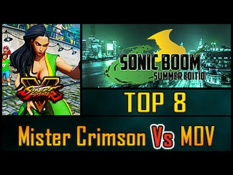 SFV - Sonic Boom - Mister Crimson (Dhalsim) Vs MOV (Chun-Li) - Top 8 Losers Bracket
