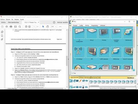 Tutorial laboratorio 10.2.1.7 - Packet Tracer