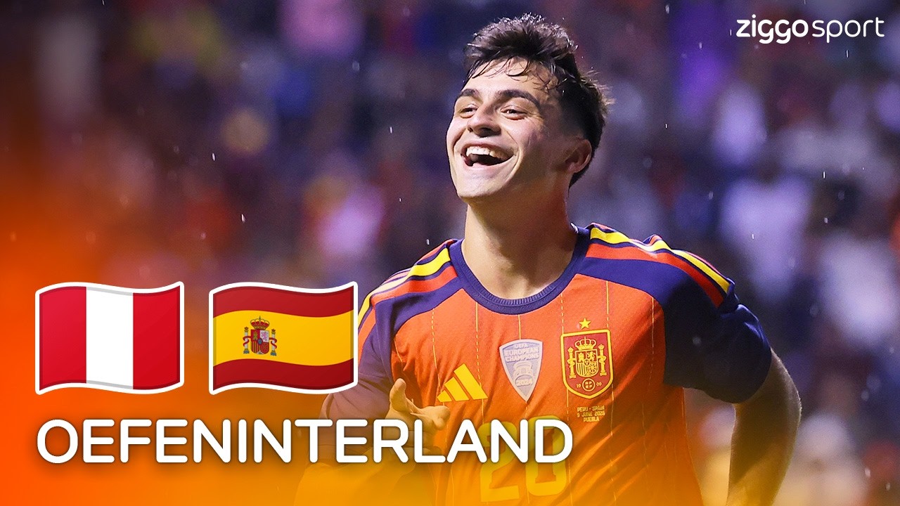 PEDRI TREFZEKER BIJ EEN SPANJE IN VORM!! 😍🔥 | Peru vs Spanje | Oefenwedstrijd