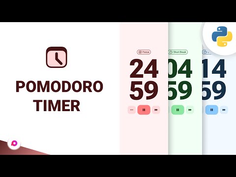 Crea un'app moderna per il timer del pomodoro con Python (tutorial su Tkinter)