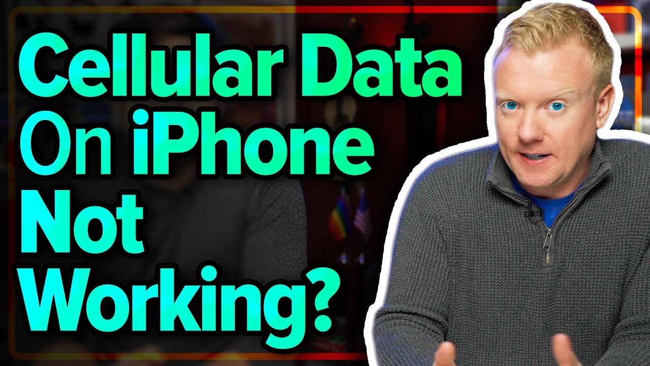 Why isn't my iPhone using cellular data?
