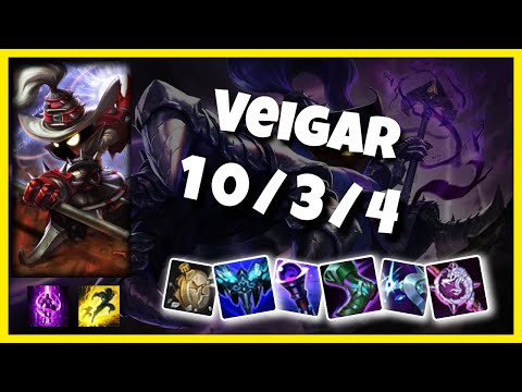 Veigar vs Galio BR Challenger MID (10/3/4) - v11.4
