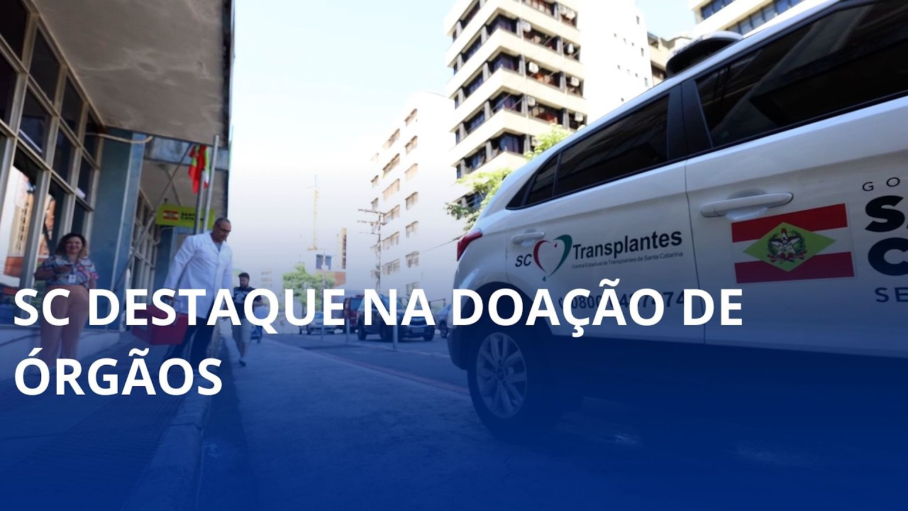 SC é destaque na doação de órgãos