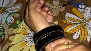 How to make silk bangles?(Basic Silk Thread Bangle making)