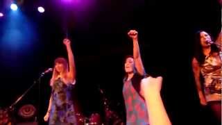 Tilly And The Wall - Beat Control live @ Great American Music Hall, SF - November 8, 2012