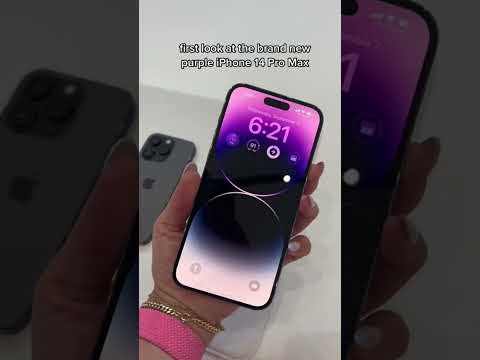 1. Blick! Lila iPhone 14 Pro Max!! 💜