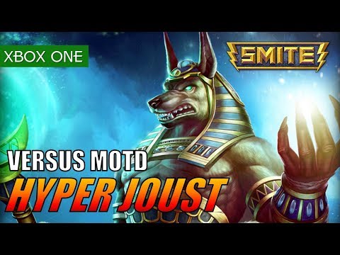 SMITE Xbox One Gameplay MOTD Versus as Anubis - Hyper Joust | A quick one