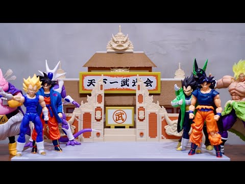 Dragon Star World martial arts tournament stage playset S18 - Dragon Ball Super 龍珠 天下第一武道會 擂台場景