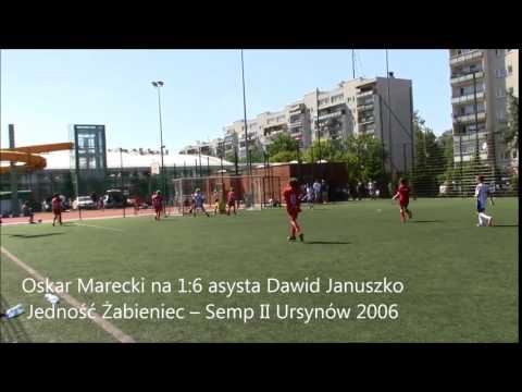 Jedność Żabieniec - Semp II Ursynów 2006 gol 1:6 28.05.2017