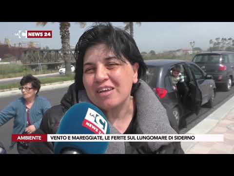 Vento e mareggiate, le ferite sul lungomare di Siderno