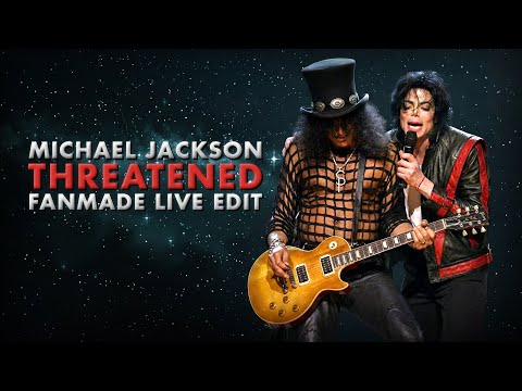 Michael Jackson & Slash - Threatened | AlexanderMJ's LIVE EDIT (Fanmade)