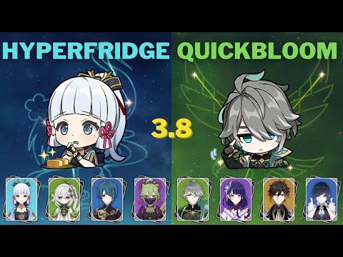C0 Hyperfridge Ayaka & C0 Quickbloom Alhaitham - 3.8 Spiral Abyss Floor 12