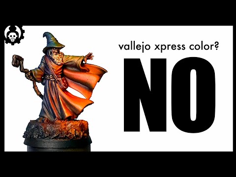 Vallejo Xpress Color before Vallejo Xpress Colors | How to Paint Miniatures with INKS