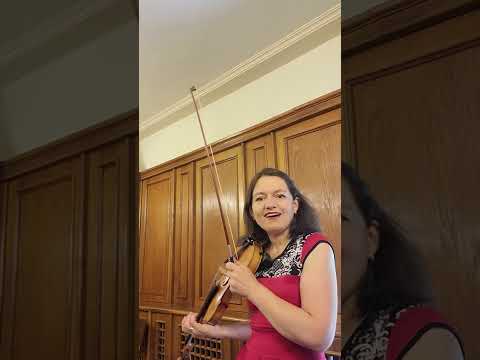 Despre așezarea degetelor 2 și 3 la vioară. Cu Natalia Pancec