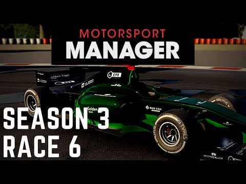 Motorsport Manager PC Career Mode Season 3 Race 6