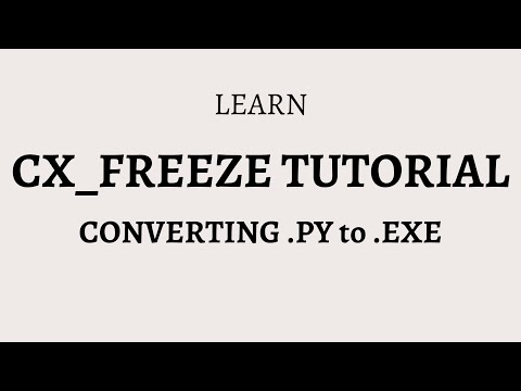 Beginner's Guide to cx_Freeze: Creating Standalone Python Applications