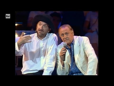 "Come pioveva" con Gigi Proietti e Renzo Arbore