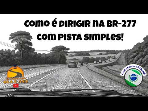 Céu Azul até Santa Tereza do Oeste Paraná, como é a BR 277? vídeo 4k