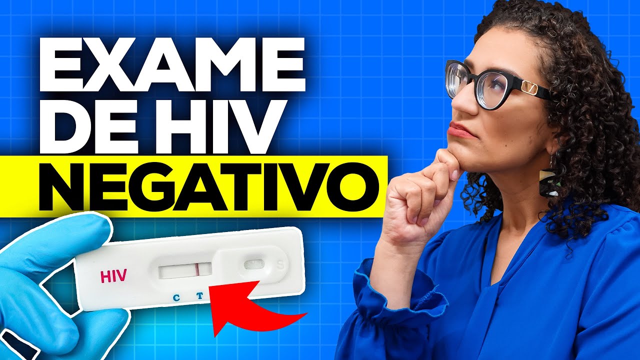 Teste de HIV Negativo Após Exposição de Risco é Confiável