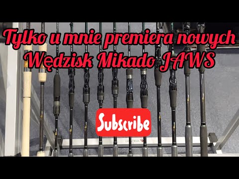 Wędka Mikado Castingowa Jaws Big Bait Cast 2,55m 45-130g film wideo