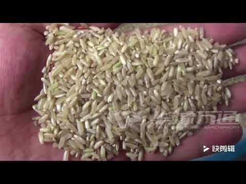 Rubber, roller, brown rice huller testing video in win tone ...
