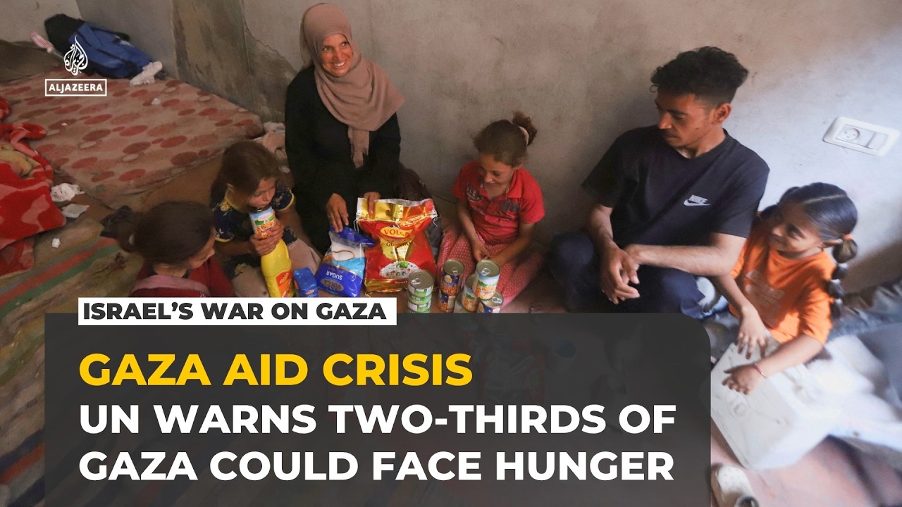 Gaza families rely on aid as war destroys livelihoods and funding dries up