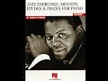 Oscar Peterson  Jazz exercises and pieces Volume 1 3