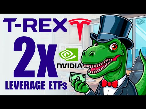 REX Shares T-Rex TSLA & NVDA Double Leveraged ETFs Review #tslt