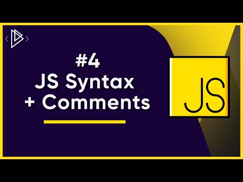 4 JavaScript Syntax and Comments JSDoc | JavaScript Full Tutorial