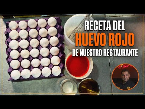 Cómo Hacer Huevo Rojo Paso a Paso (receta casera fácil y deliciosa)