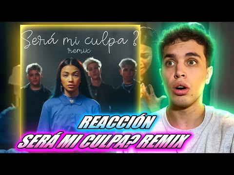 (REACCIÓN) LUANA 🌙, Luck Ra, Seven Kayne, Lautaro Lopez - Será Mi Culpa? (Remix)(Video Oficial)